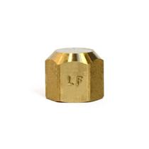 Encaixe de tubulação de mangueira HOMEPLUS+ Flare Cap 3/8" em latão