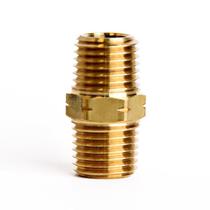 Encaixe de tubulação de mangueira HOMEPLUS+ Hex Nipple 1/4" MPT