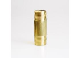 Encaixe de tubulação de mangueira HOMEPLUS+ Nipple 2,5 cm x 9 cm MPT