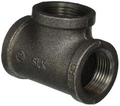 Encaixe de tubulação de mangueira LDR Industries 310 T-1 Tee de 1 polegada preta Encaixe de tubulação de mangueira LDR Industries 310 T-1 Tee de 1 polegada preta