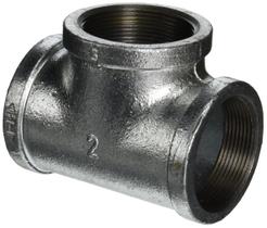 Encaixe de tubulação de mangueira LDR Industries 311 T-2 5 cm galvanizado Encaixe de tubulação de mangueira LDR Industries 311 T-2 5 cm galvanizado