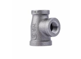 Encaixe de tubulação de mangueira LDR Industries Tee Black 3/4x1/2x1/2"