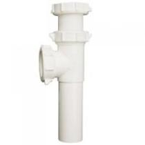 Encaixe de tubulação de mangueira Plumb Pak End Outlet Tee Plastic 1,5" Encaixe de tubulação de mangueira Plumb Pak End Outlet Tee Plastic 1,5"