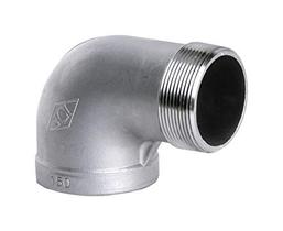Encaixe de tubulação de mangueira Smith-Cooper Int Street 90D Elbow 1" SS
