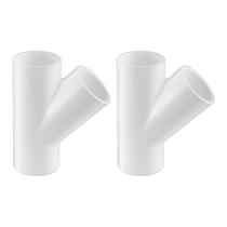 Encaixe de tubulação de PVC Lesso 2 Wye 3 Way 2 polegadas Furniture Grade