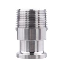 Encaixe de tubulação DERNORD 1/2 Tri Clamp Adapter para NPT de 3/4 polegadas