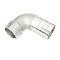 Encaixe de tubulação LOZOME Adaptador de cotovelo de 90 graus Mangueira Barb de 32 mm