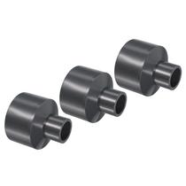 Encaixe de tubulação redutora PATIKIL UPVC 2 x 3/4, soquete SCH80, cinza, pacote com 3