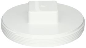 Encaixe de tubulação Spears P106 Series PVC DWV Cleanout P106, plugue de limpeza de 6 cm Encaixe de tubulação Spears P106 Series PVC DWV Cleanout P106, plugue de limpeza de 6 cm