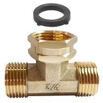Encaixe de tubulação Tee Joywayus 3/4 GHT Threaded Brass Swivel