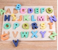 Encaixe Divertido Letras Minúsculas Mdf - Toy Mix