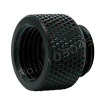 Encaixe Extensor De Níquel Prateado Preto Para Tubo Rígido 10mm-40mm M-F G1/4 Resfriamento De Água