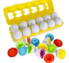 Encaixe Ovos Formas Geométricas e Cores BM056 Encaixe Ovos Formas Geometricas e Cores BM056