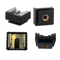 Encaixe para base do Flash com rosca 1/4 - Hot Shoe Encaixe Base Flash com rosca 1/4 Encaixe para base do Flash com rosca 1/4 - Hot Shoe Encaixe Base Flash com rosca 1/4
