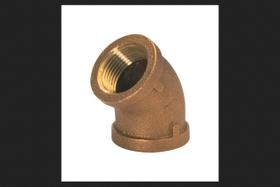 Encaixe rosqueado FPT de cotovelo de latão JMF de 3/4 polegadas de diâmetro