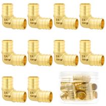 Encaixes de cotovelo Pex 90 graus Znkiok, pacote com 10 tubos Pex b de 3/4" Encaixes de cotovelo Pex 90 graus Znkiok, pacote com 10 tubos Pex b de 3/4"