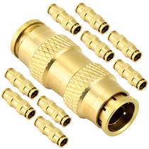 Encaixes de pressão para conectar 1/2 tubo QWORK e mangueira de ar (pacote com 10)