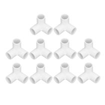 Encaixes de tubulação Brrnoo 3 Way Corner PVC Plastic 20mm (10PCS)