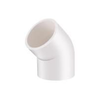 Encaixes de tubulação: cotovelo de 45, 2 polegadas, PVC Schedule 40 (10 unidades), Sevenjungle