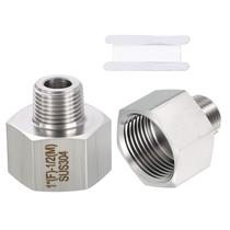 Encaixes de tubulação de aço inoxidável CoCud 304 1 fêmea NPT para 1/2 macho NPT