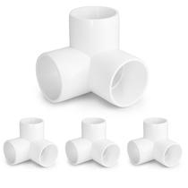 Encaixes de tubulação de PVC Zernmiarder 3 vias 1,5 cm SCH40 12 peças Encaixes de tubulação de PVC Zernmiarder 3 vias 1,5 cm SCH40 12 peças
