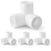 Encaixes de tubulação de PVC Zernmiarder de 3 vias 3/4" SCH40 24 peças