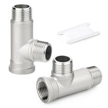 Encaixes de tubulação em T TAISHER 304 de aço inoxidável 1/2 NPT