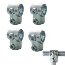 Encaixes de tubulação LONG TAO Galvanized Steel DN15 Single Socket Tee