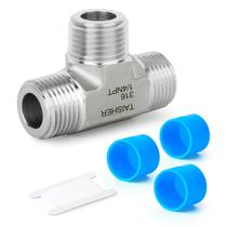 Encaixes de tubulação TAISHER Forging 316L em aço inoxidável 1/4 NPT