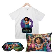 Encanto Disney Camisa, Almofada e Máscara de dormir