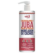 Encaracolando A Juba Creme De Pentear Widi Care Modelador De Cachos Vegano 1L