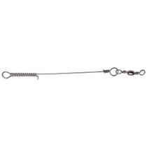 Encastoador de aço com girador para linha de pesca com 3 unidades