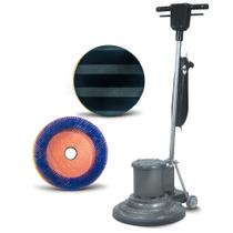 Enceradeira industrial 1/2 hp 350 mm com escova de nylon e suporte - CL350 PLUS (220V)