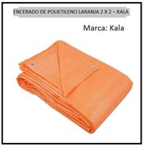 Encerado de polietileno laranja 2 x 2 kala