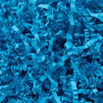 Enchedor de trituração de papel enrugado Mefleet Blue 454g para caixa de presente