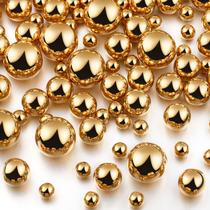 Enchedor de vasos Faux Pearls Junkin 150 unidades de plástico 8/14/20 mm (dourado) Enchedor de vasos Faux Pearls Junkin 150 unidades de plástico 8/14/20 mm (dourado)