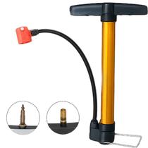 Encher Pneu Bomba de Ar Compacta e Leve Forte Bicicleta Moto Bola Balão Piscina
