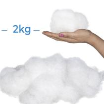 Enchimento de Almofada Fibra Siliconada Atacado 2KG