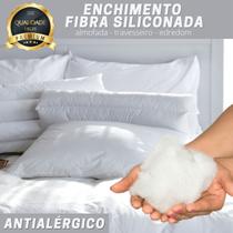 Enchimento de Almofada Fibra Siliconada Atacado 500 Gramas