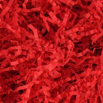 Enchimento de papel enrugado mxxkms 1 kg de cesta de presente vermelha Shred