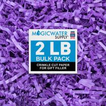 Enchimento de presente roxo de papel enrugado MagicWater 2LB