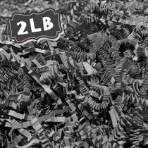 Enchimento de trituração de papel cortado enrugado 1 kg ZEBMOON Grey