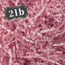 Enchimento de trituração de papel cortado enrugado 1 kg ZEBMOON Pink