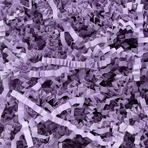 Enchimento de trituração de papel cortado enrugado Corlcol 0,45 kg roxo claro