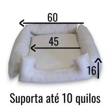 Enchimento P/ Cama Pet Caminha com Lateral e Colchão Confortável e Macio