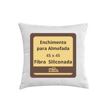 Enchimento para Almofada Fibra Siliconada 45x45 cm UNIDADE Macio e Bem Cheio