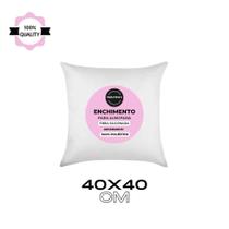 Enchimento Refil 40X40 Almofada Fibra Siliconada 250G Macio Enchimento Refil 40X40 Almofada Fibra Siliconada 250G Macio