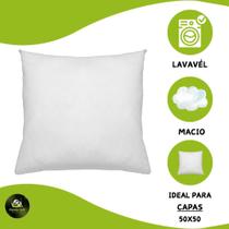 Enchimento Refil 70x70 Para Capa Almofada 65cm Super Macio