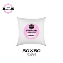 Enchimento Refil Almofada Fibra Siliconada 330g Macio 50x50