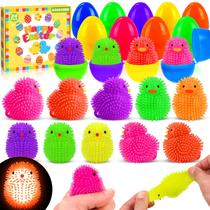 Enchimentos para Cesta de Páscoa SZCECHRE Kit com 12 Bolinhas Puffer de Coelhinho Enchimentos para Cesta de Páscoa SZCECHRE Kit com 12 Bolinhas Puffer de Coelhinho